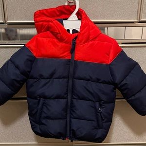 Childrens place 2 piece winter jacket and under all set